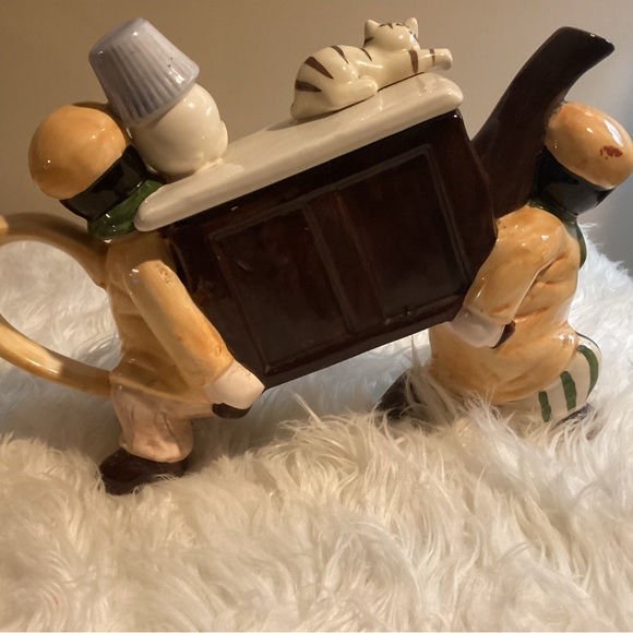 Vintage “Seymour Mann” Ceramic Teapot  Hand-Painted RARE - Picture 7 of 10